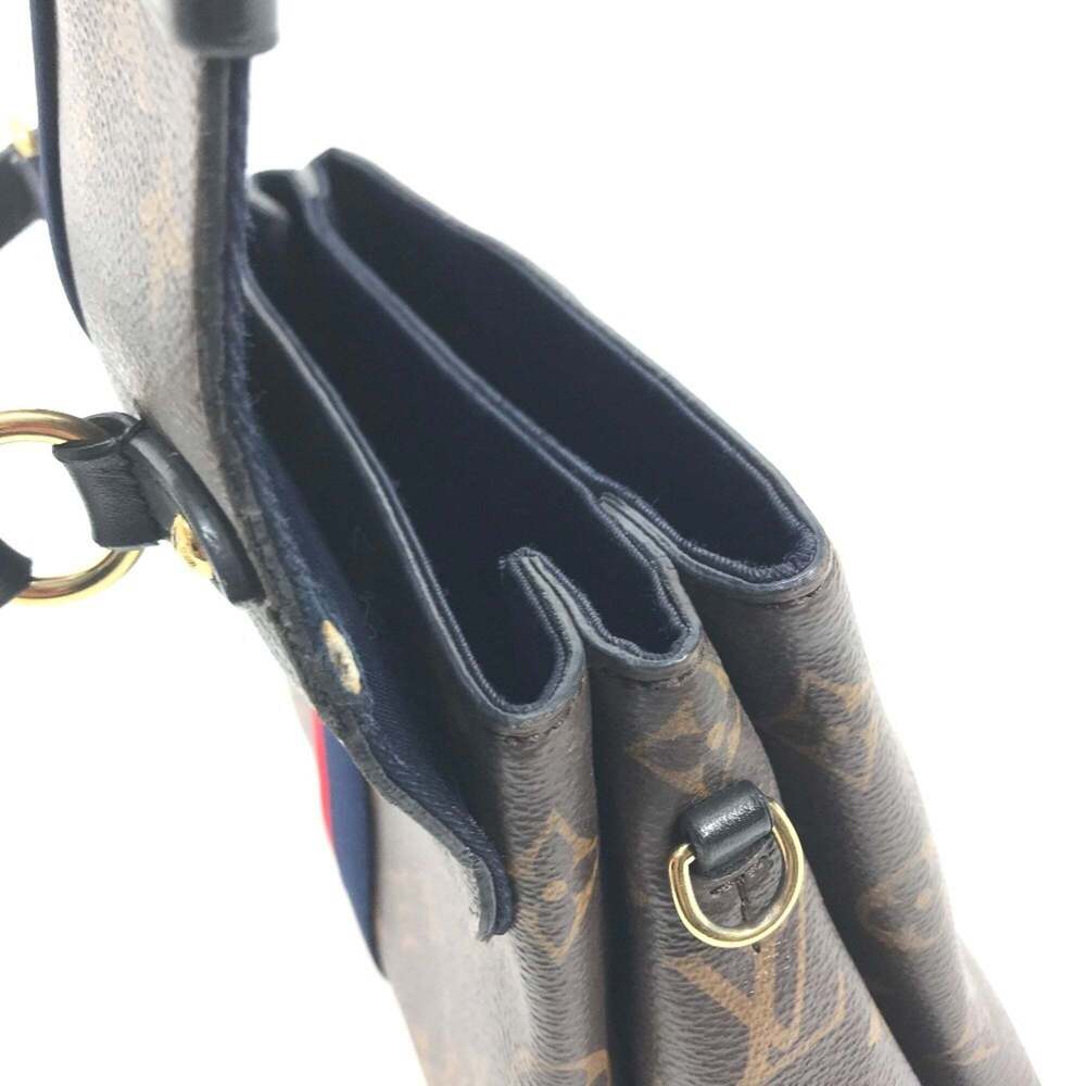 LOUIS VUITTON Brown Monogram Canvas Shoulder Bag - Picture 12 of 15